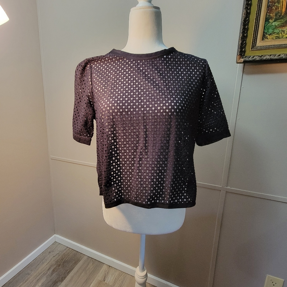 NWT Banana Republic Mesh Shirt